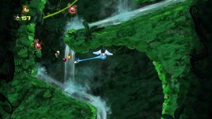 Rayman-Origins_waterfalls